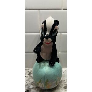 NWT Vintage Disney GUND Bambi Flower the Skunk 6" Plush‎ Stuffed Animal Toy